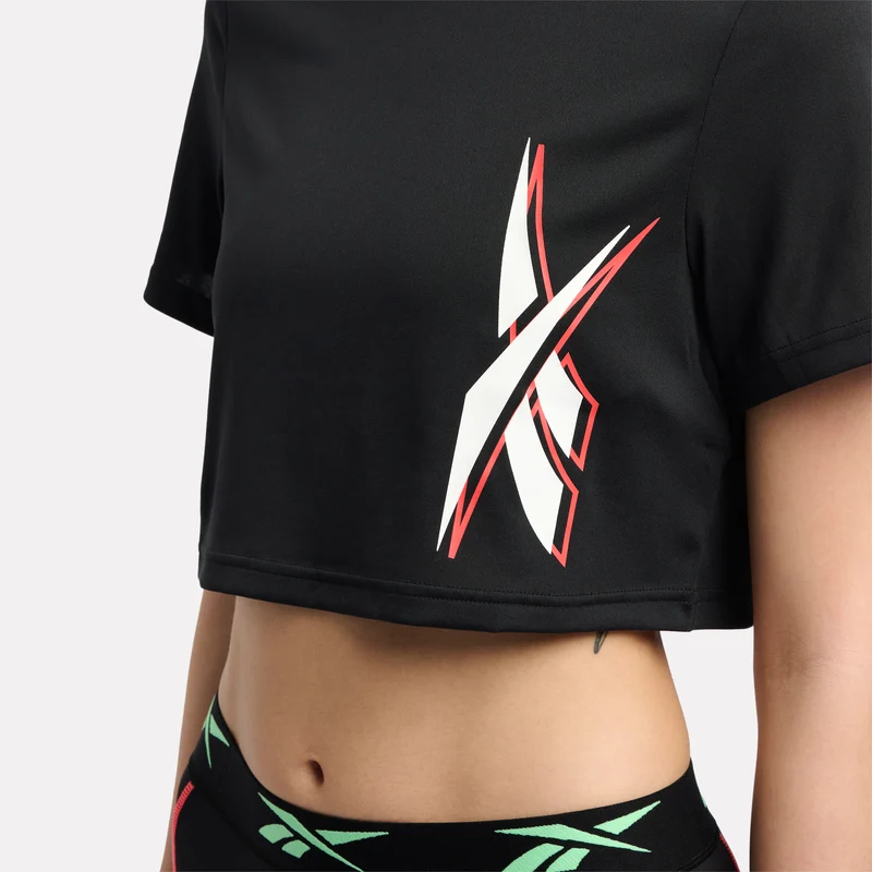 ID Train Cropped Graphic T-Shirt