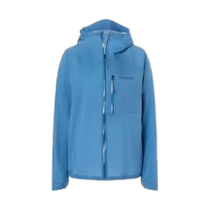 Marmot Superalloy Bio Rain Jacket Blue, leichte Regenjacke für Bergsport und Outdoor