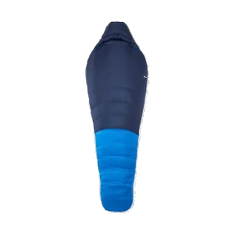 Marmot Helium Reg Blue, leichter Daunenschlafsack für Trekking und Outdoor
