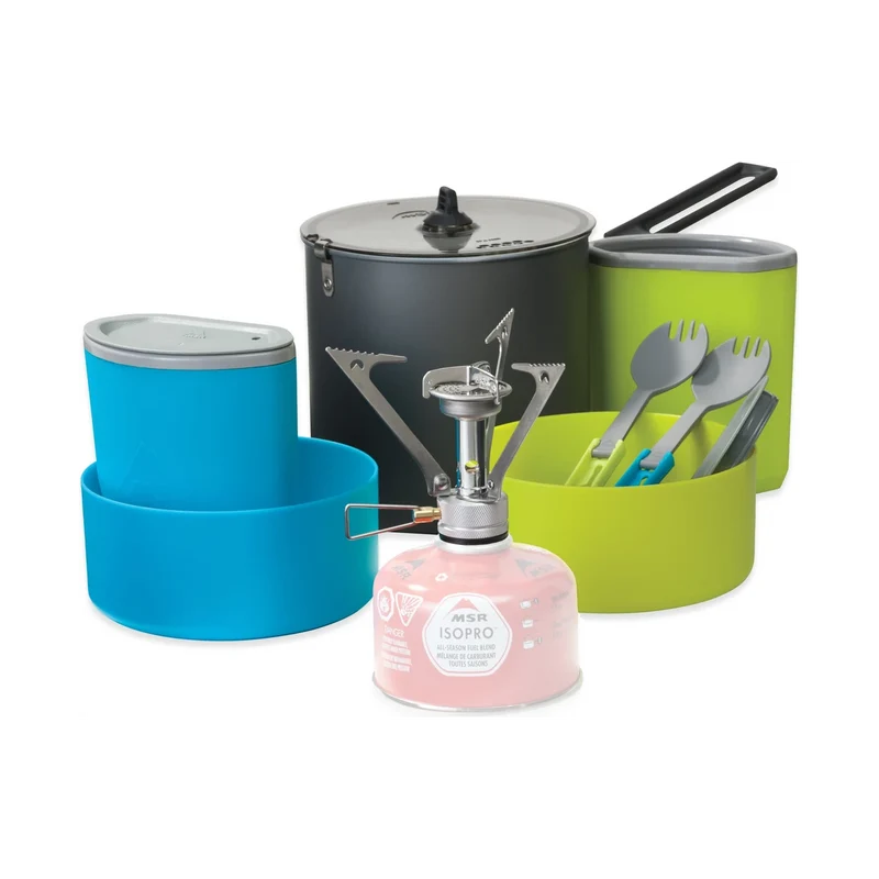 MSR PocketRocket Stove Kit Black, Kompaktes Kochset für Trekking und Outdoor