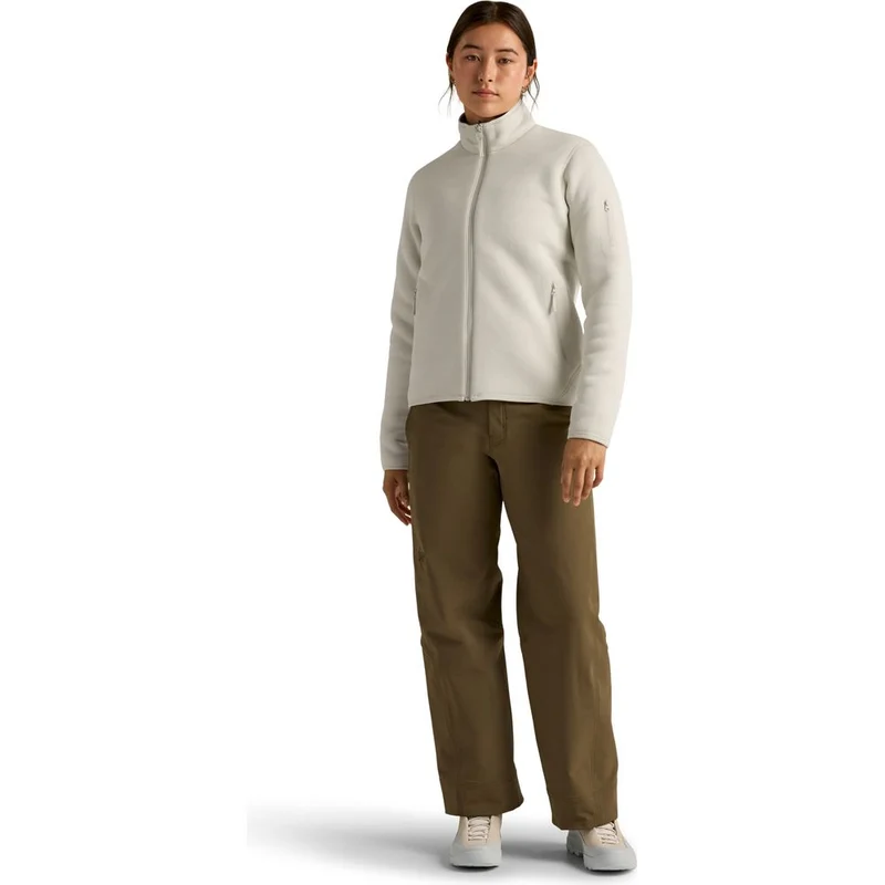 Arcteryx Covert Cardigan Damen Fleecejacke arc silk hthr / salt