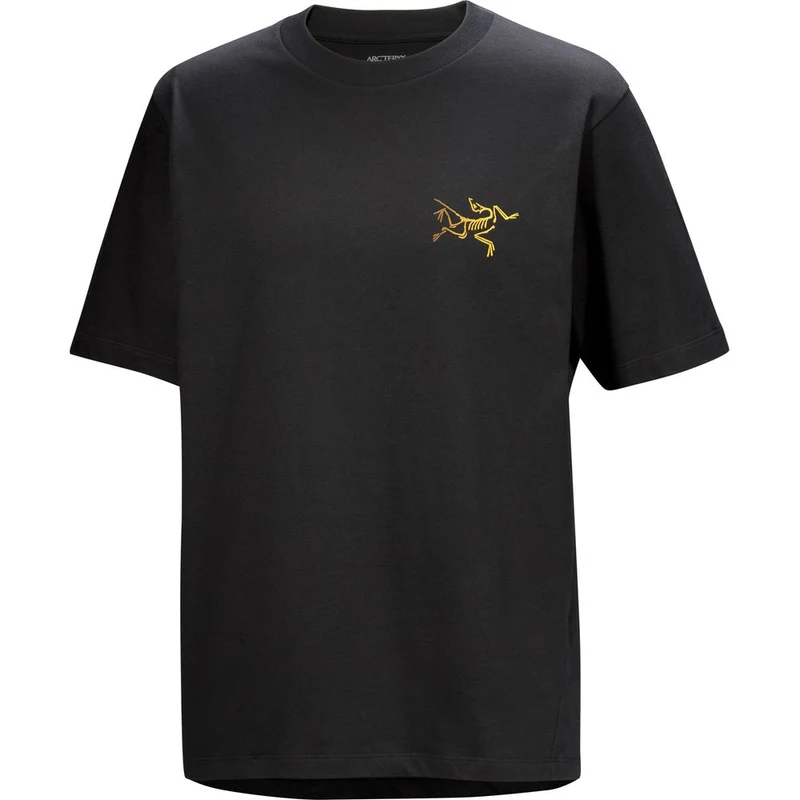 Arcteryx Kragg Cotton Logo SS 24 Herren T-Shirt 24k black