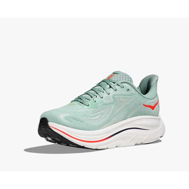 Hoka Clifton 10 Men sage neon flame