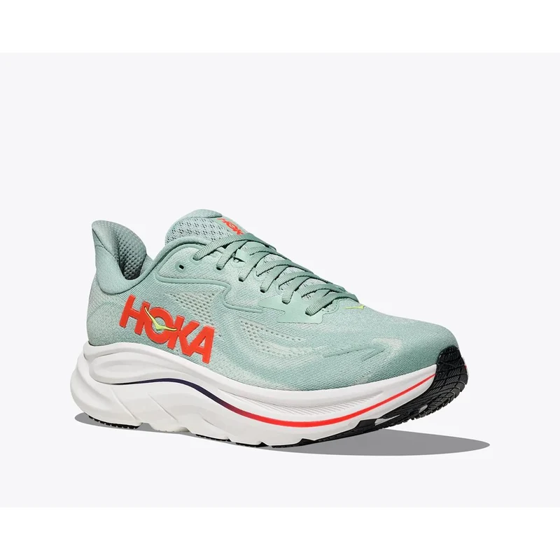 Hoka Clifton 10 Men sage neon flame