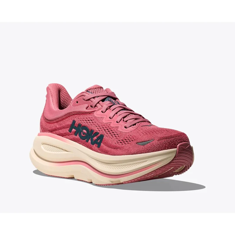 Hoka Bondi 9 Women lingonberry cranberry