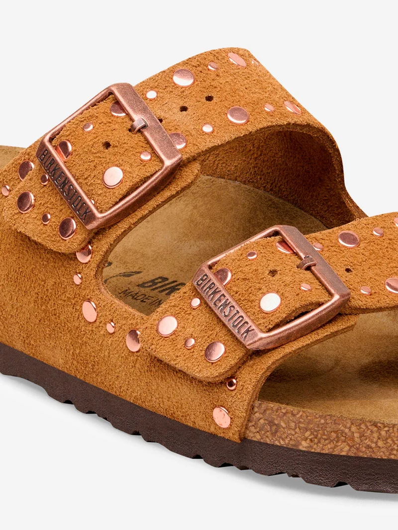 Arizona Rivet in suede 'mink'