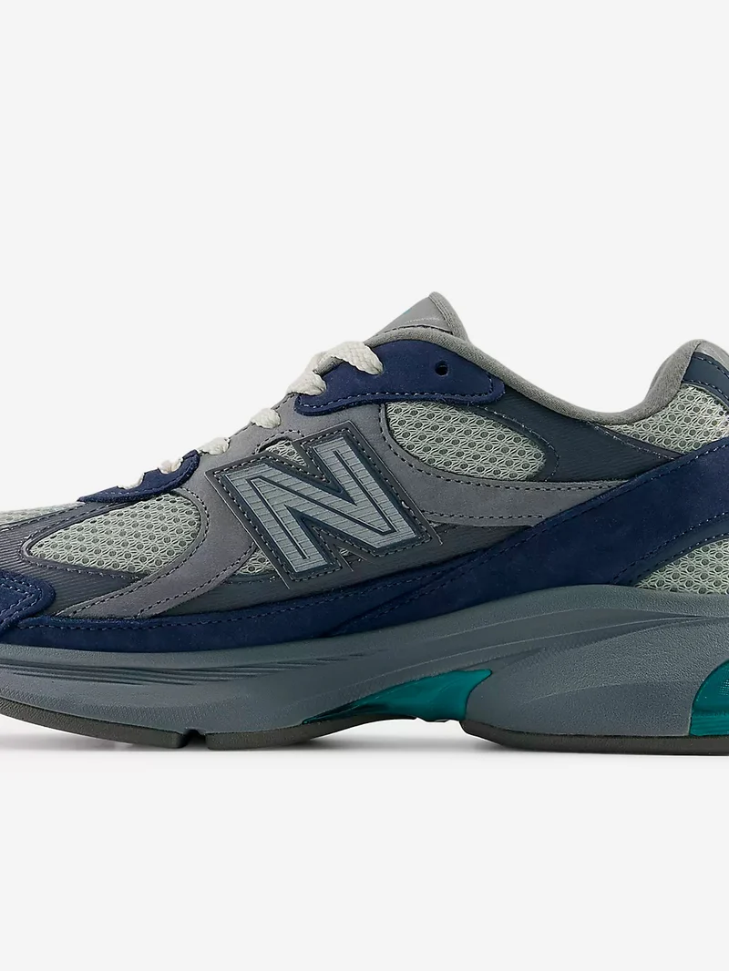 U2010V1 'Vintage Indigo Faded Teal'