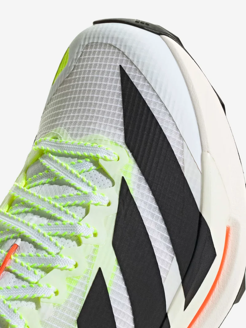 Terrex Agravic TT trail running bianche e nere con 'Impact Orange'