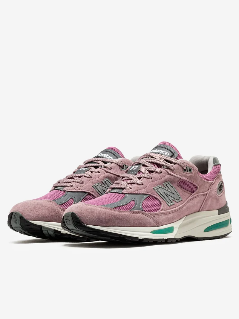 Made in UK 991v2 'Smoked Pearl' rosa