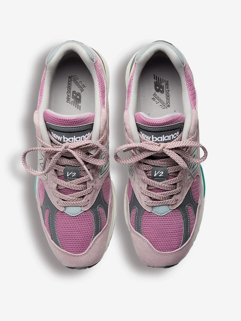 Made in UK 991v2 'Smoked Pearl' rosa