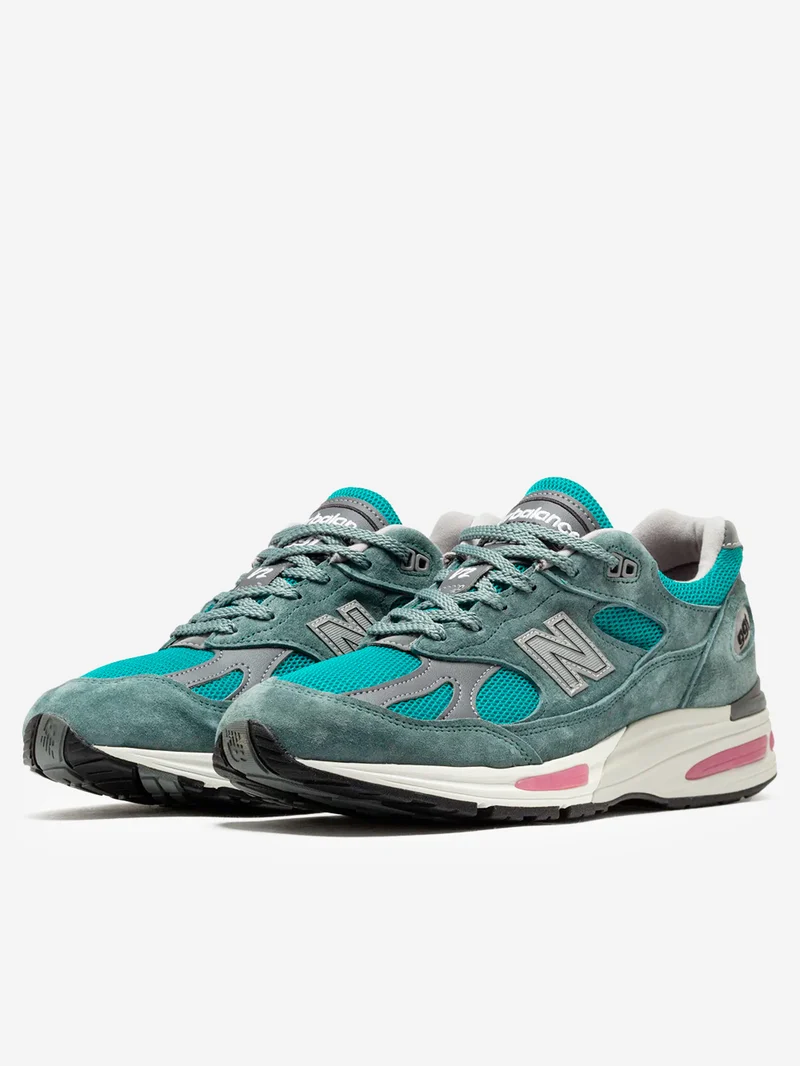Made in UK 991v2 'Porcelain Green'