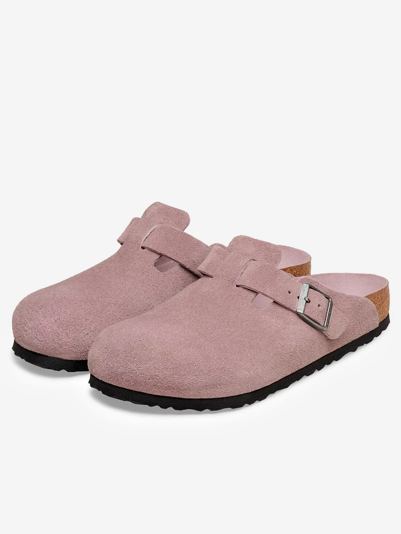 Boston suede 'faded purple' plantare morbido