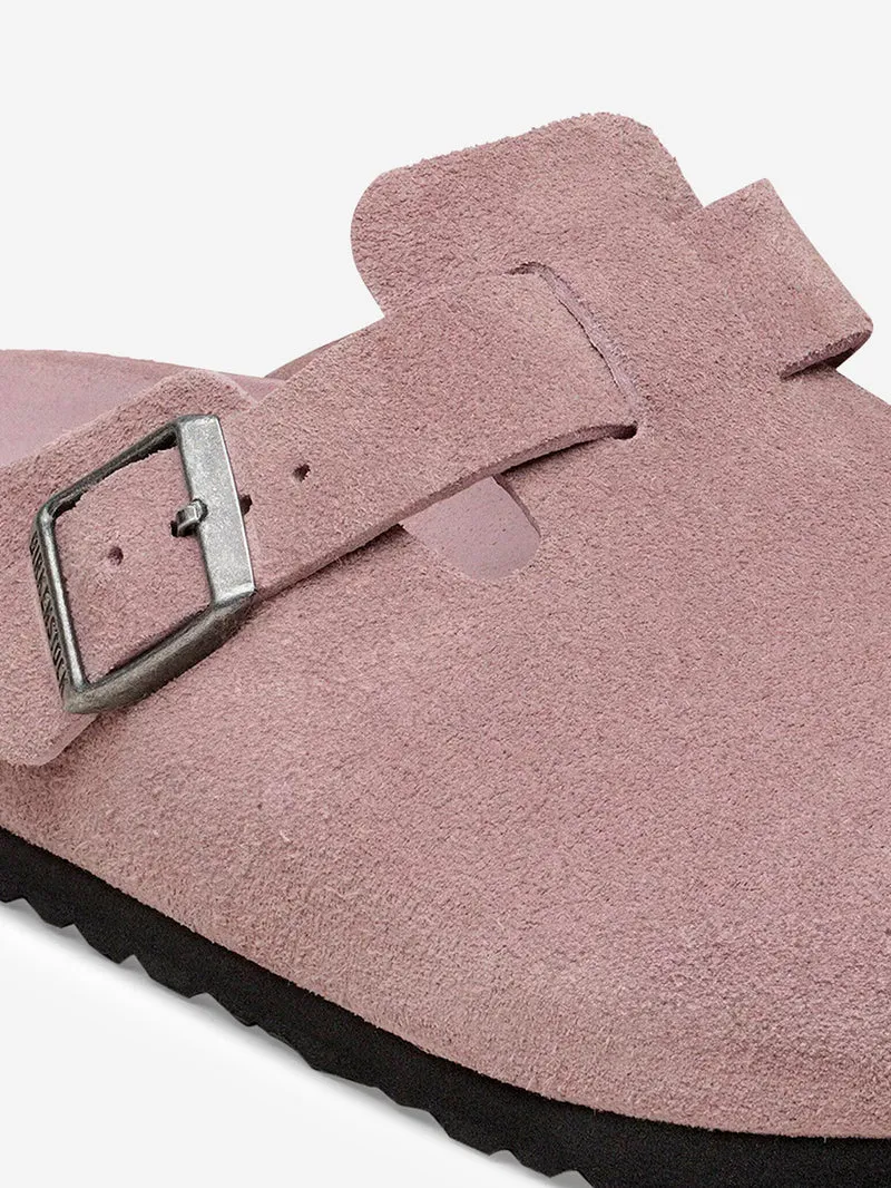 Boston suede 'faded purple' plantare morbido