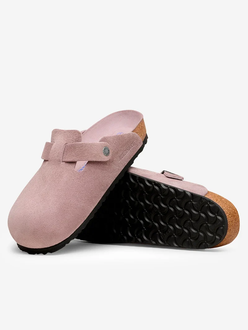Boston suede 'faded purple' plantare morbido