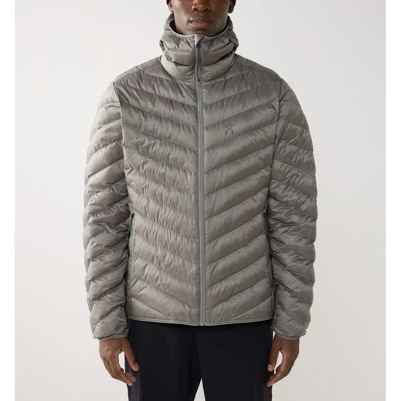 Haglöfs Särna Mimic II Hood Herren Isolationsjacke stone-brick