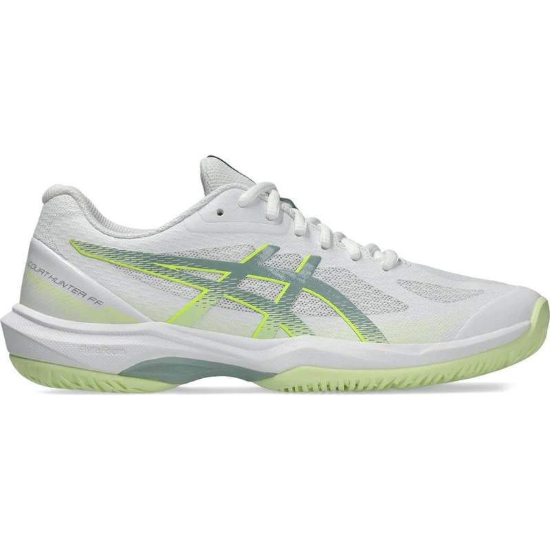 Asics Court Hunter FF Damen Hallenschuh white-ocean-haze