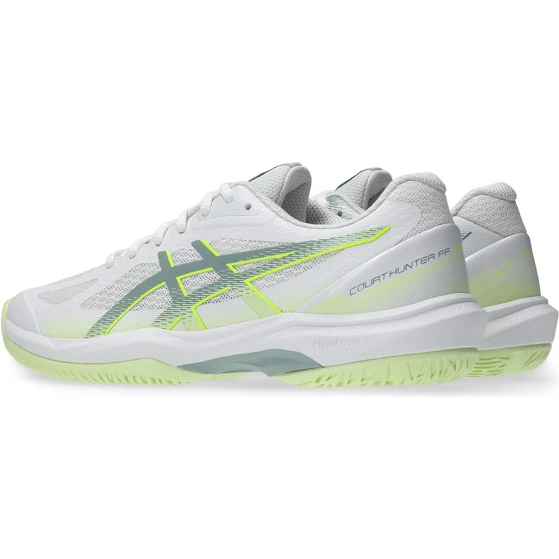 Asics Court Hunter FF Damen Hallenschuh white-ocean-haze