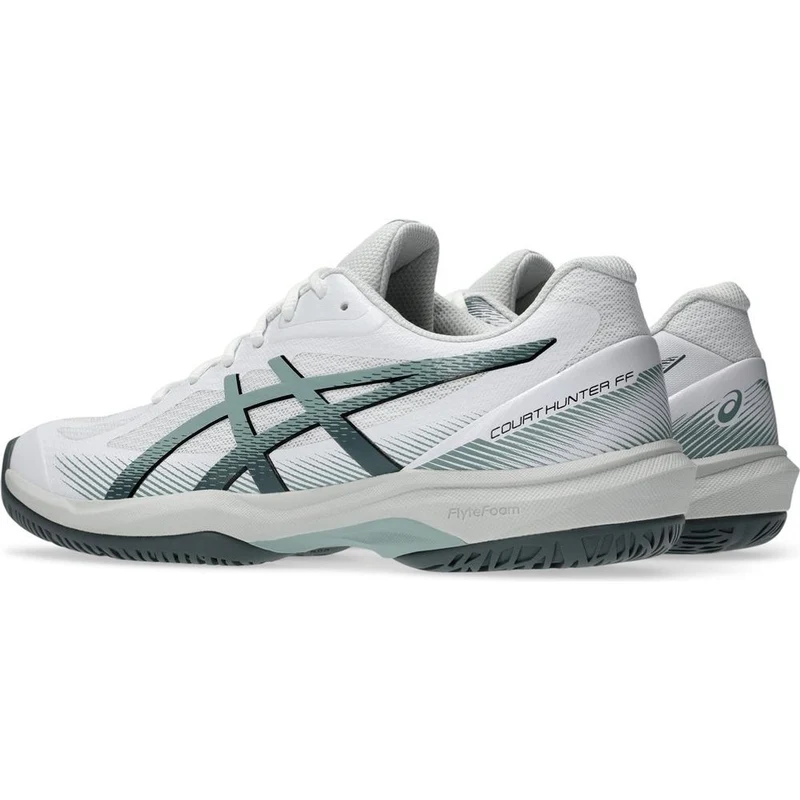 Asics Court Hunter FF Herren Hallenschuh white-ocean-haze