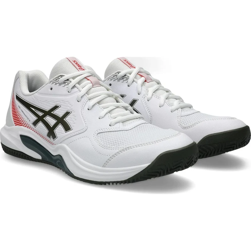 Asics Gel-Dedicate 9 Clay Herren Tennisschuh white-vintage-khaki