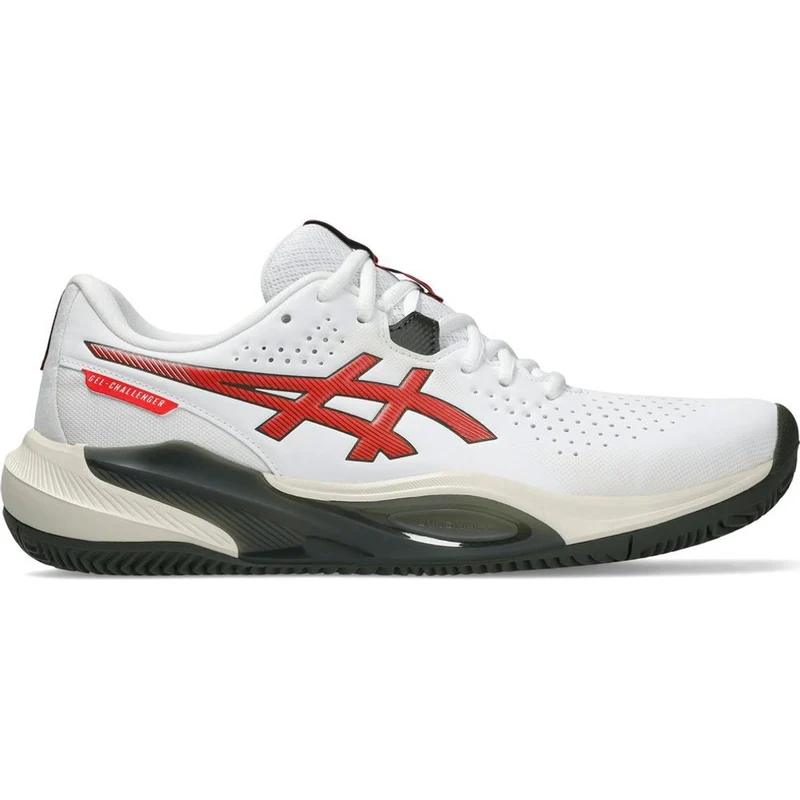 Asics Gel-Challenger 15 Clay Herren Tennisschuh white-cherry-tomato