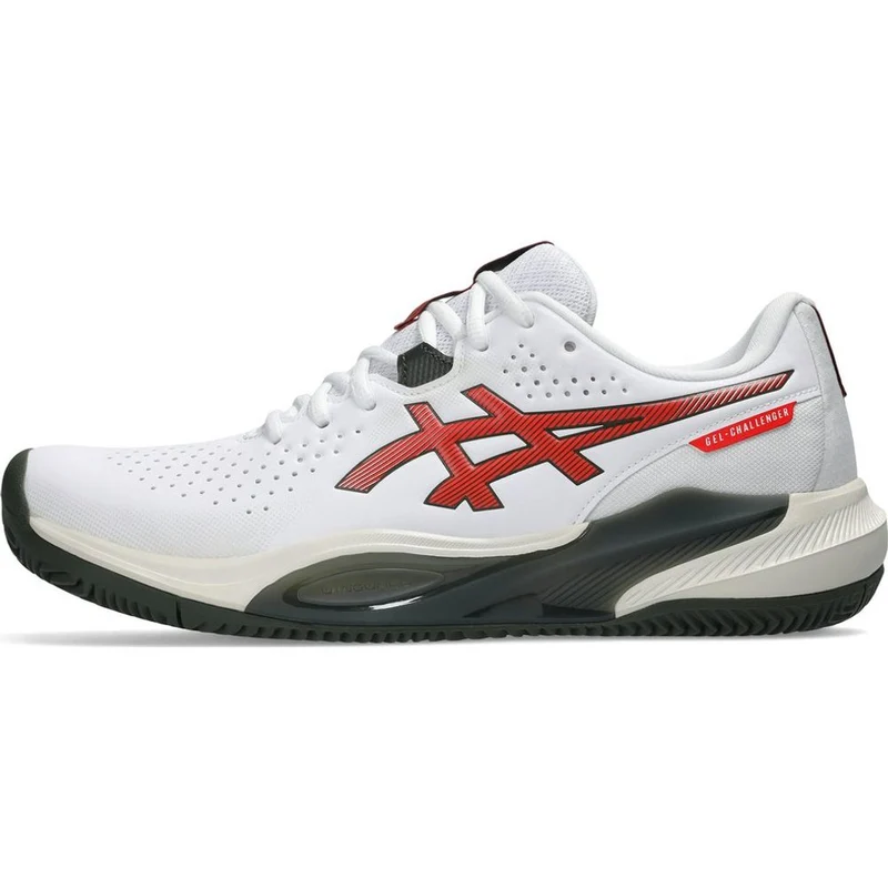Asics Gel-Challenger 15 Clay Herren Tennisschuh white-cherry-tomato
