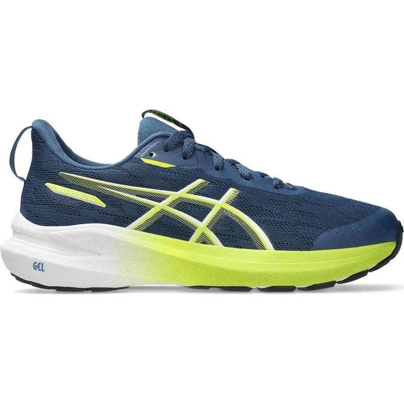 Asics GT-1000 14 GS Kinder Laufschuh independence-blue-neon-lime