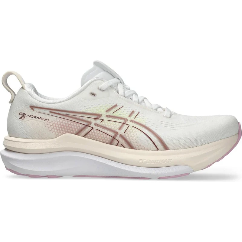 Asics Gel-Kayano 33 Damen Laufschuh white-hazy-lilac