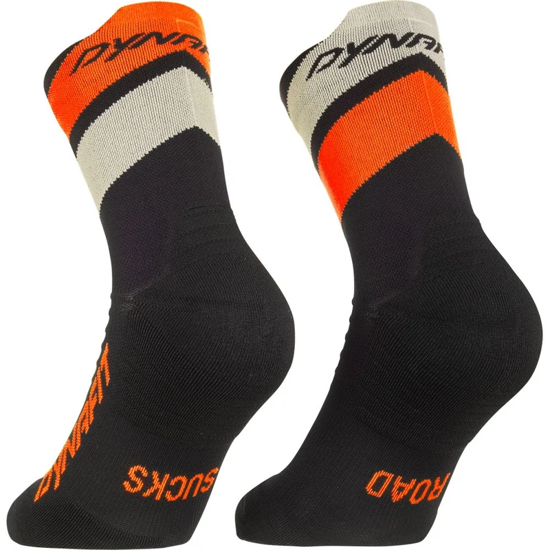 Dynafit Ultra Mid Laufsocke black-out-ultra-orange