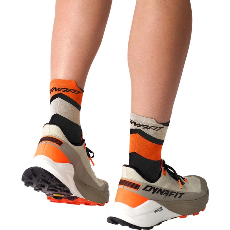 Dynafit Ultra Mid Laufsocke black-out-ultra-orange
