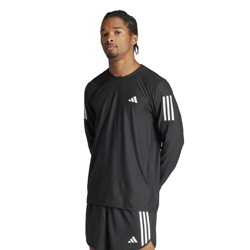ADIDAS OTR B LS Laufshirt mit recyceltem Material