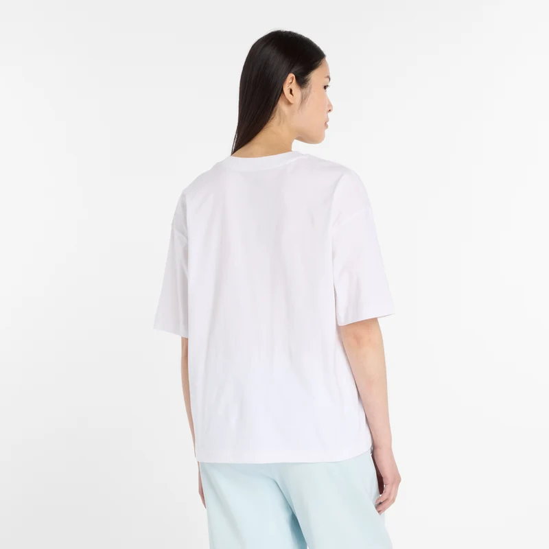 NEW BALANCE Apres Run Shoe T-Shirt aus Baumwolle