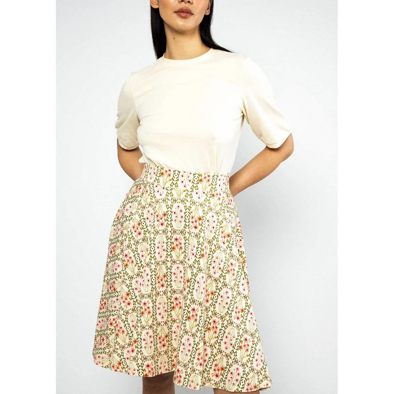Blutsgeschwister Fullmoon Circle Damen Rock sunlit-spring-taste