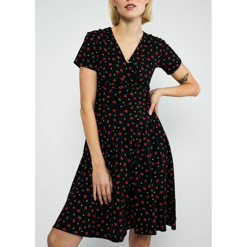 Blutsgeschwister Shalala Tralala Spring Damen Kleid viva-la-rosa