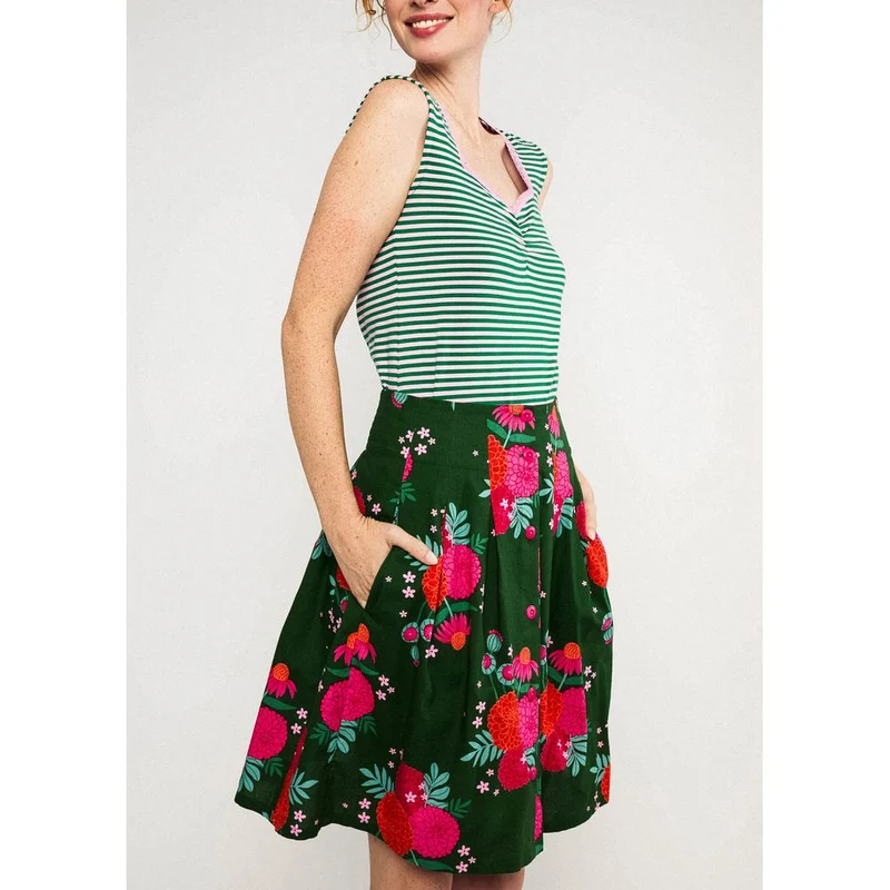 Blutsgeschwister Cuddly Sweetheart Damen Rockblooming-soft-flowers