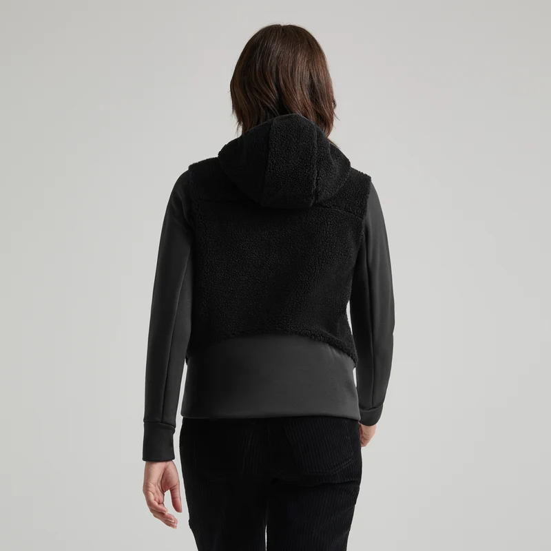 SHERPA MIX JACKET WOMAN