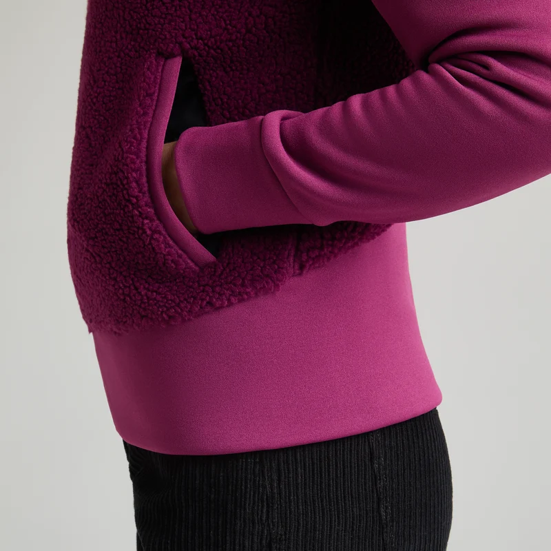 SHERPA MIX JACKET WOMAN