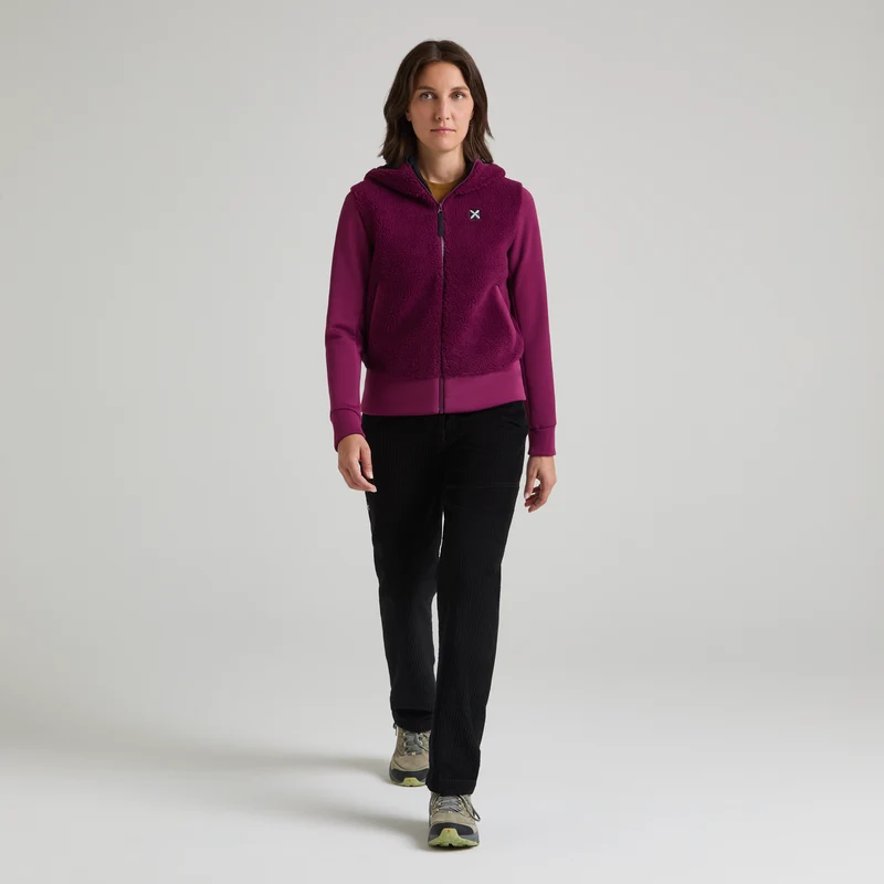 SHERPA MIX JACKET WOMAN