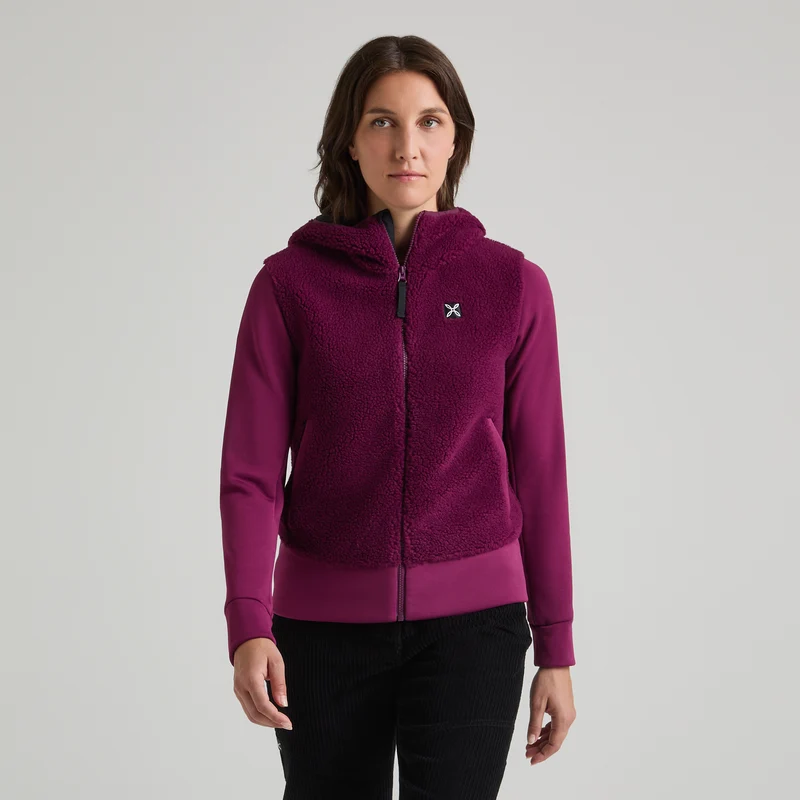 SHERPA MIX JACKET WOMAN