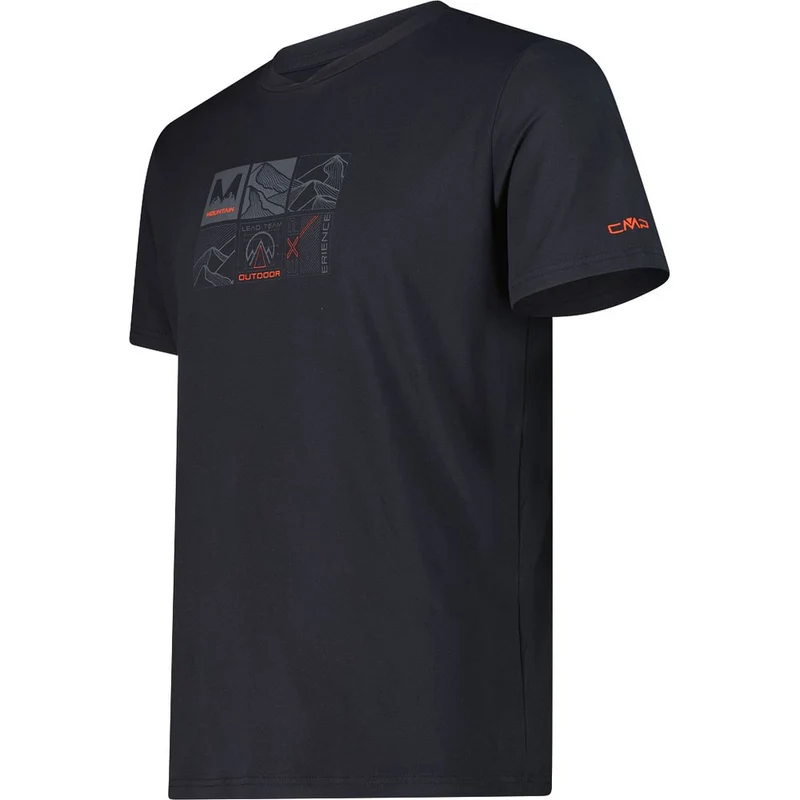 CMP Herren T-Shirt antracite-orange