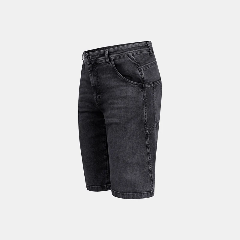 ALLEZ BLACK DENIM BERMUDA