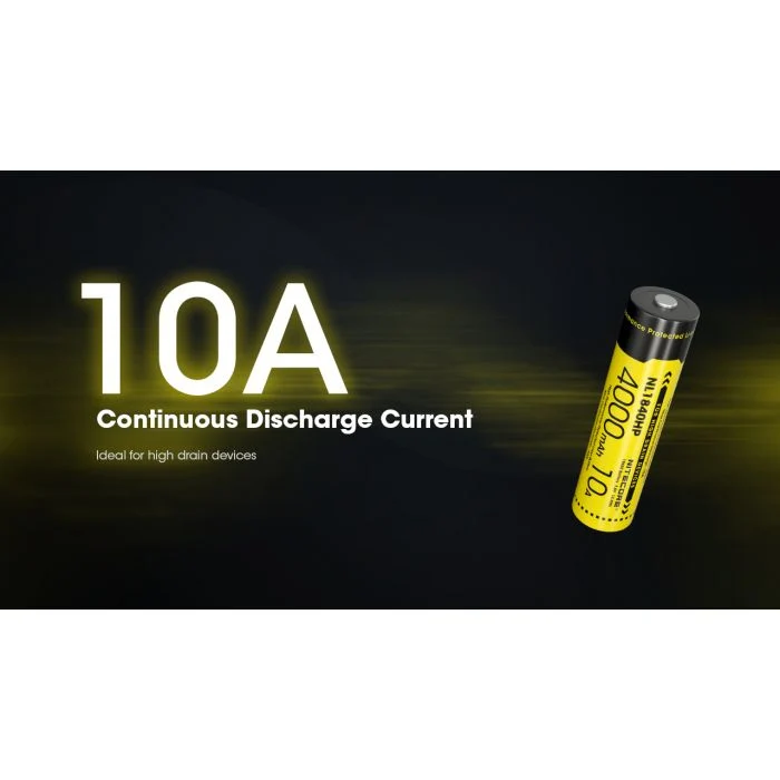 Nitecore | NL1840HP | Accu 18650 | 4.0 Ah