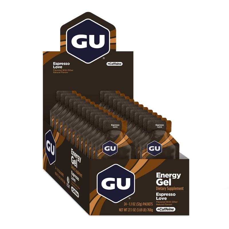 GU Original Energy + Caffeine (23g Carbs)