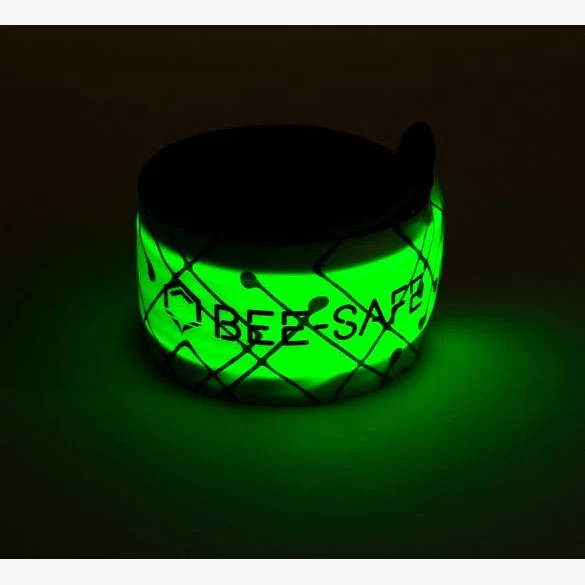Bee Safe | Led Click Band | Oplaadbare Led Armband | USB-C