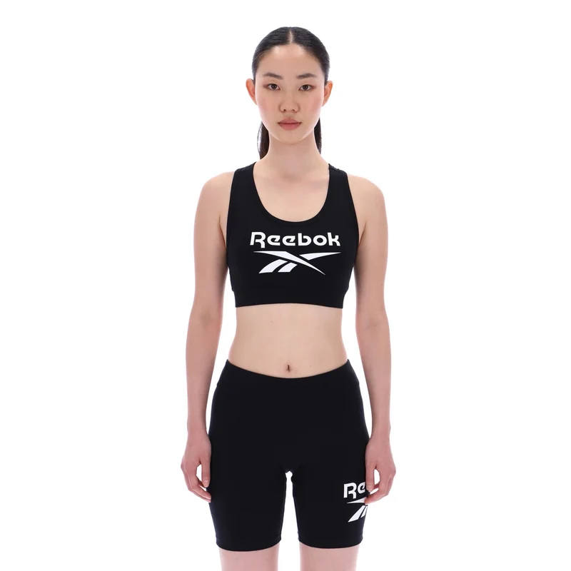 ID Logo Cotton Sports Bra Top