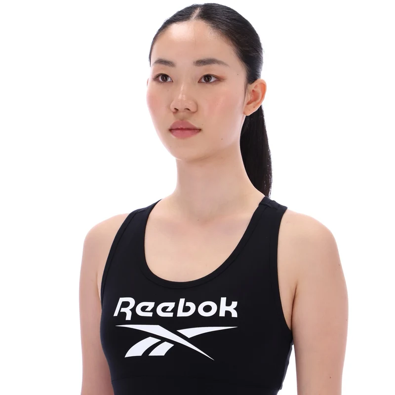 ID Logo Cotton Sports Bra Top