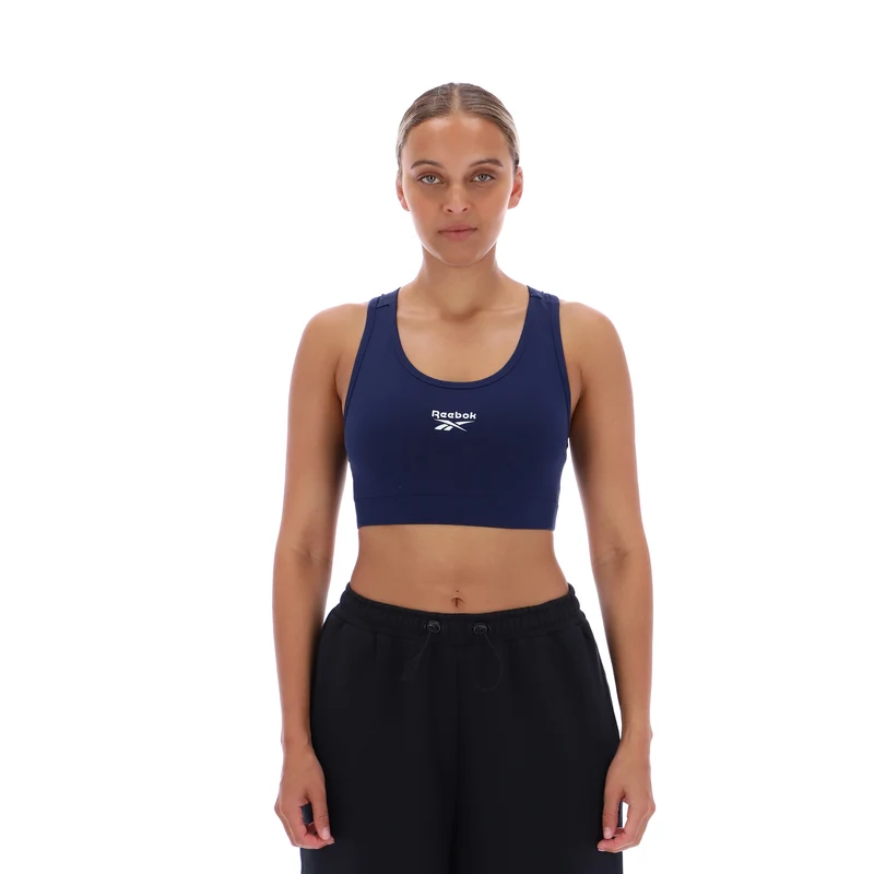 ID Small Logo Cotton Sports Bra Top