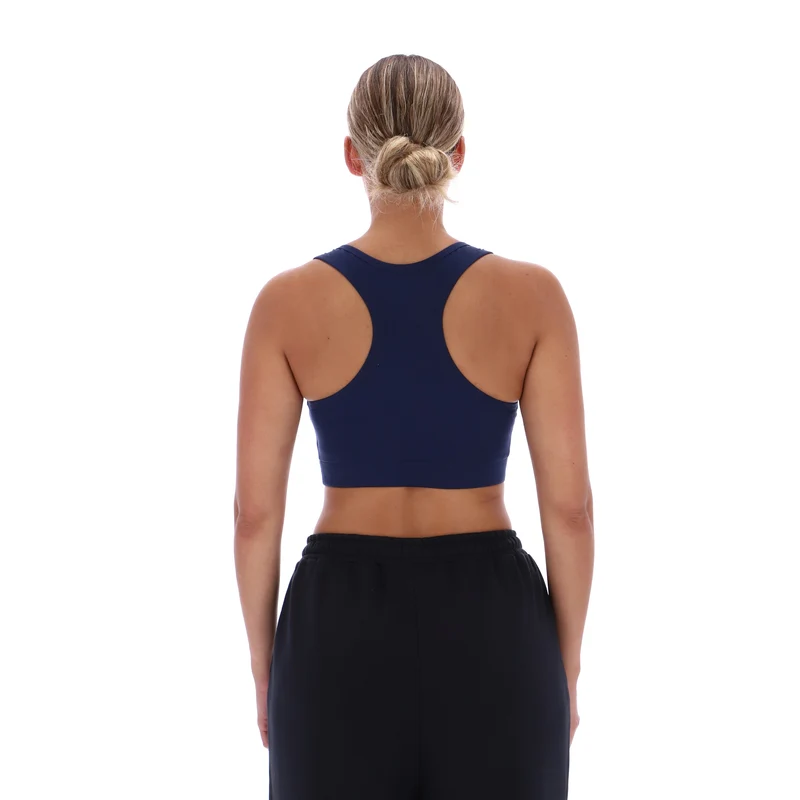 ID Small Logo Cotton Sports Bra Top