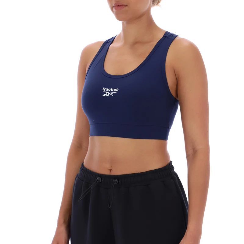 ID Small Logo Cotton Sports Bra Top