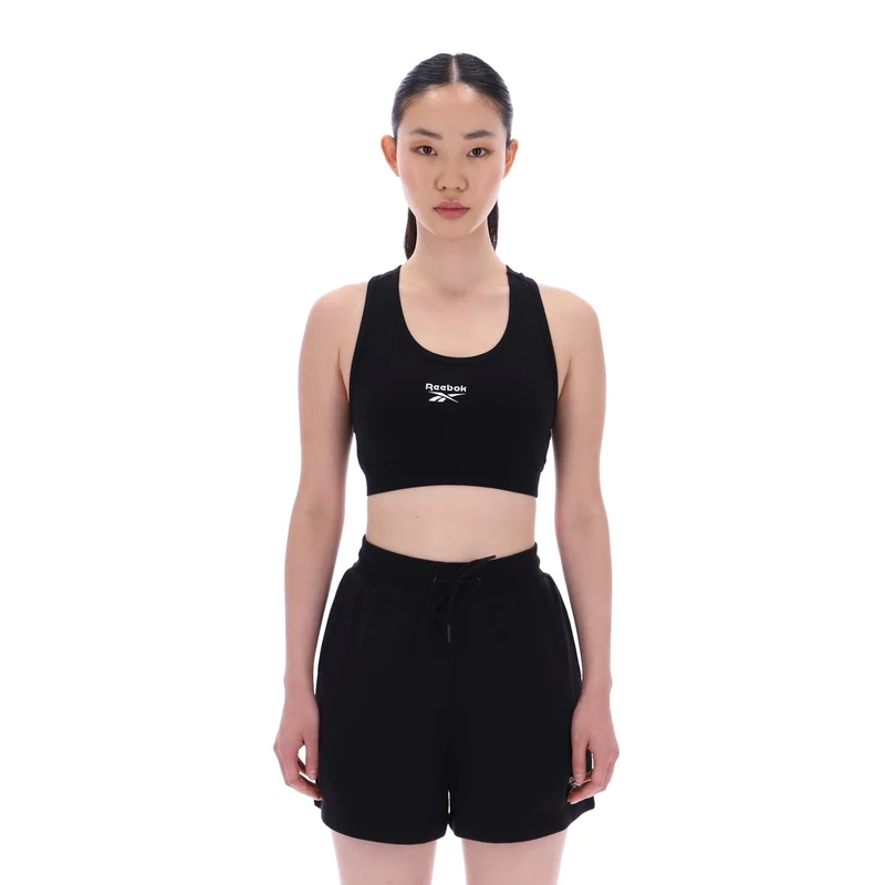 ID Small Logo Cotton Sports Bra Top