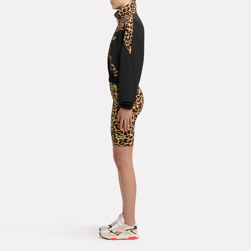 Animal Print Vector Track Jacket